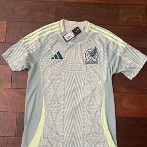 adidas Light Green Mexico Jersey